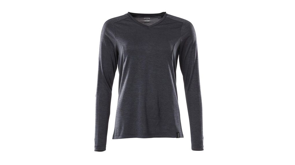 Dark Navy 45% Polyester, 55% Coolmax Pro Long Sleeve T-ShirtXL, XL, Polyester / Coolmax Pro, Dark Navy