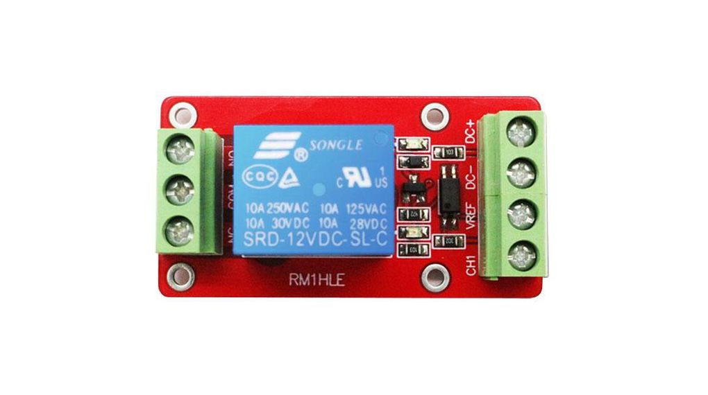 Seeit HLE-RELAY01-5V Relay Control Card Module for Arduino, AVR, PIC, Raspberry Pi, TTL HLE-RELAY01-5V