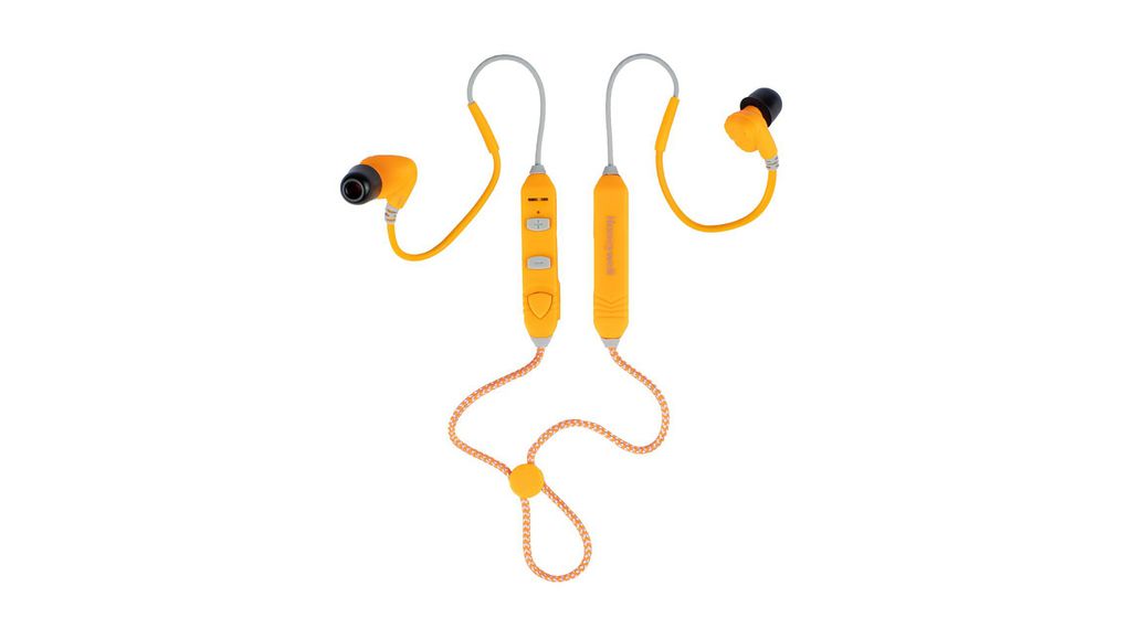Honeywell Safety IMPACT In-Ear PRO Orange Wireless Bluetooth On Ear Headset, Orange