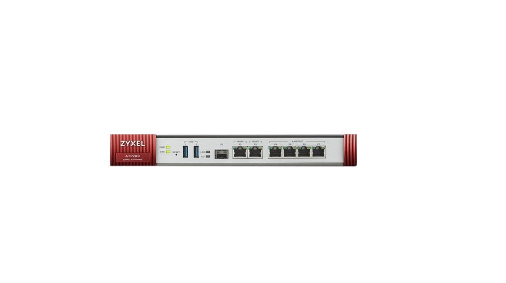 Firewall zařízení, Porty RJ45 6, 1Gbps