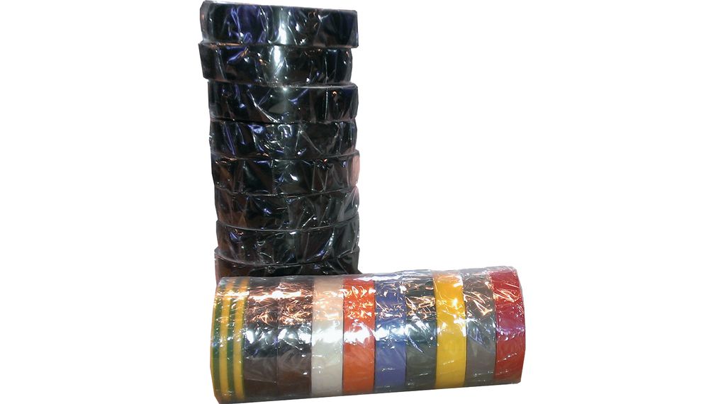 Izolační PVC pásky, sada x Smíšené
