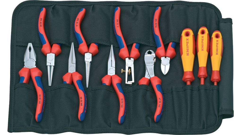 Kit d'outils, Nombre d'outils - 11