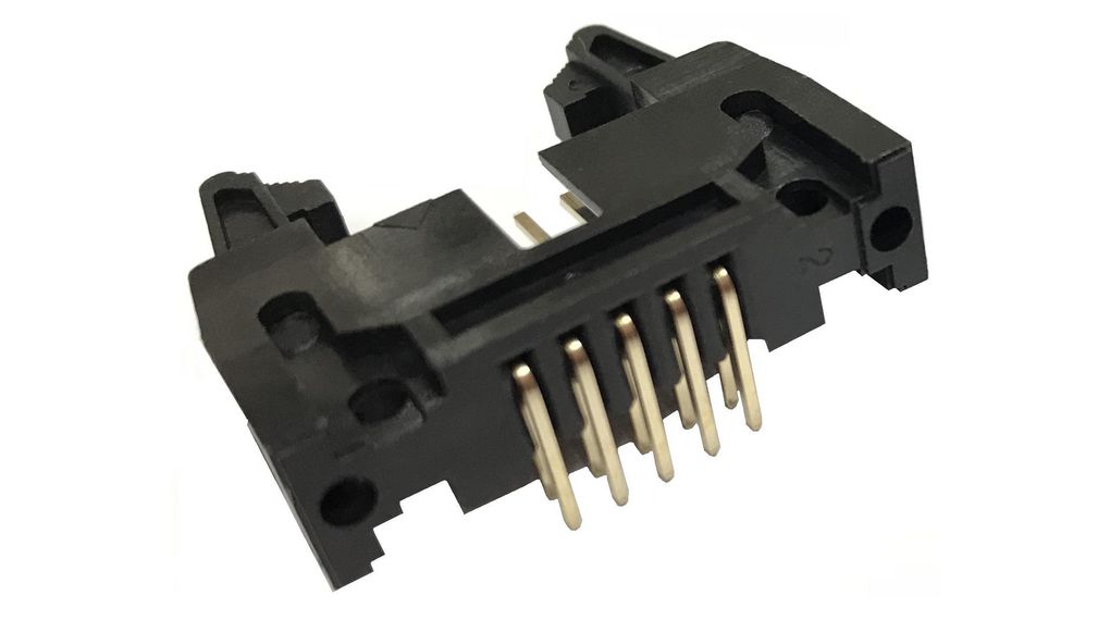 Stiftconnector DIN 41651, 90°, Stekker, 3A, 250V, Contacten - 20