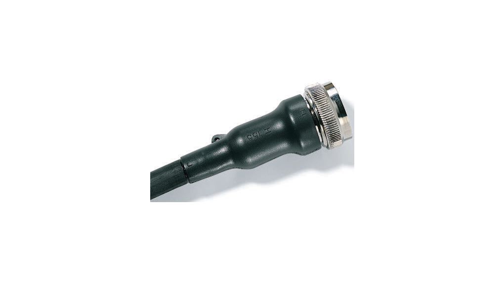 Heat Shrink Breakout Boot, Bottle Shape for Plugs, 30mm, Polyolefin, Black