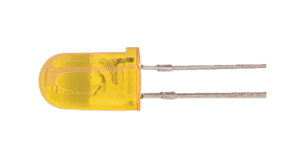 LED 591nm Yellow 5 mm T-1 3/4