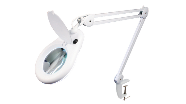 Magnifying Glass Lamp 1.75x, A, 22 W, Glass