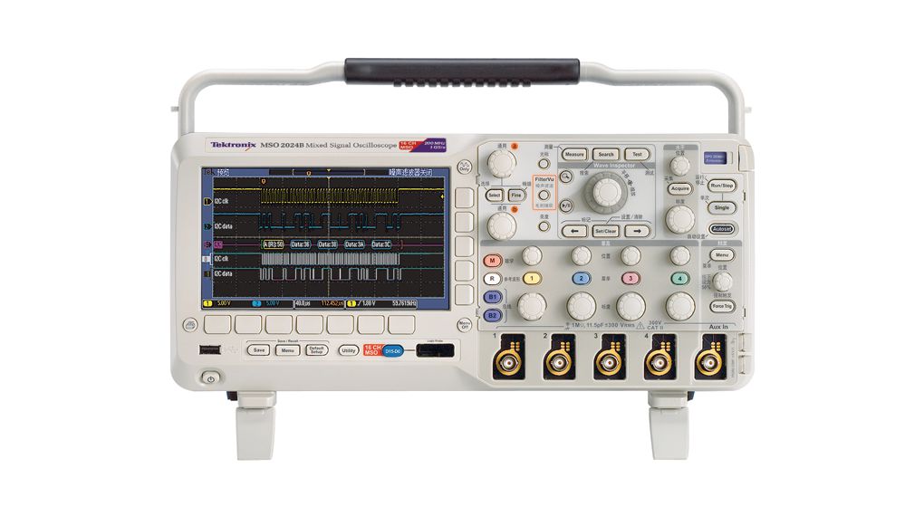 Oscilloscope MSO2000B MSO / MDO 4x 200MHz 1GSPS USB / Ethernet / Video Out Port