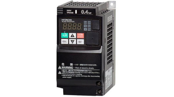 Convertisseur de fréquence compact, WJ200 Series, RS-485, 3A, 200W, 200 ... 240V