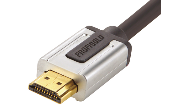 lørdag Clancy Undervisning PROV1201 | Profigold HDMI cable with Ethernet, HDMI Plug - HDMI Plug, 3840  x 2160, 1m | Distrelec International