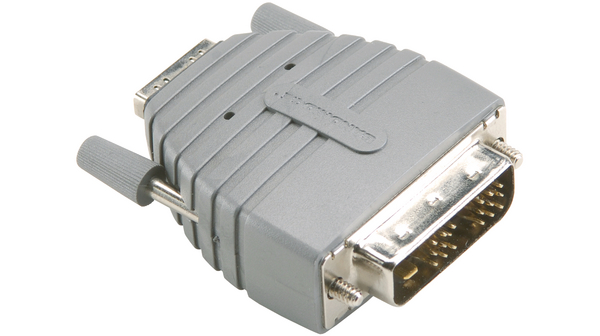 Sovitin, DVI-D 18+1-nastainen pistoke - HDMI-pistokanta