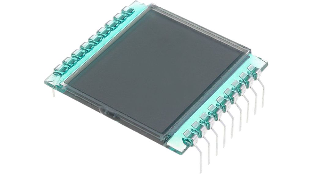 7-segment LCD 12.7 mm 1 x 2 5 V