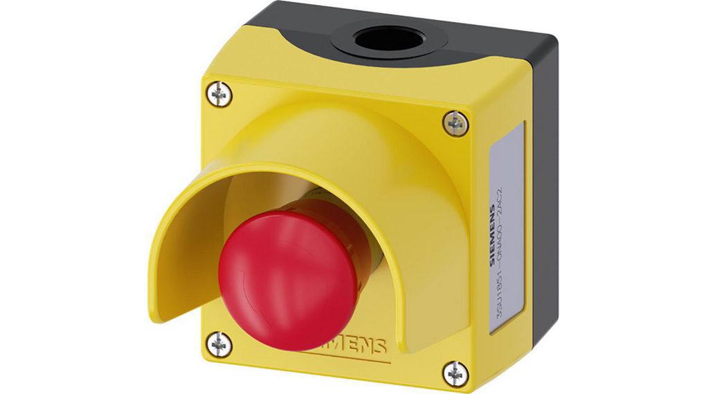 Emergency Stop Switch Complete In Housing, Red