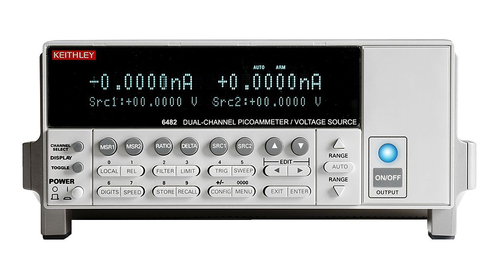 Dual-Channel Picoammeter- ±30VDC @ 20mADC Voltage Source