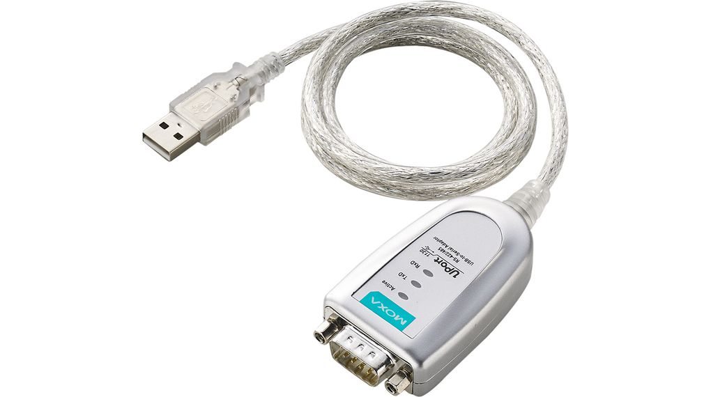Konwerter USB na złącze szeregowe, RS-422 / RS-485, 1 Złącze DB9, męskie