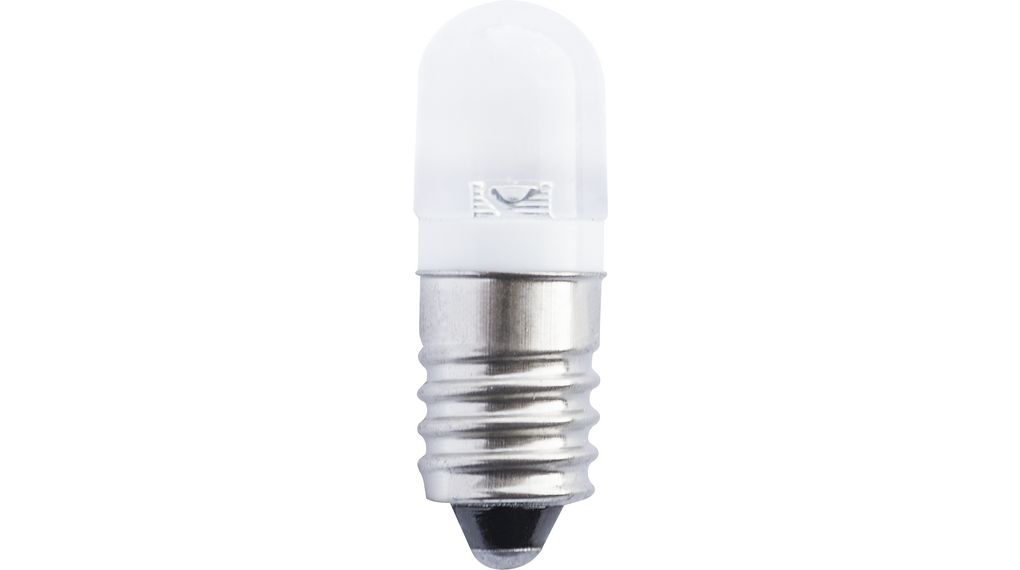 LED Bulb 12V 18mA E10 White