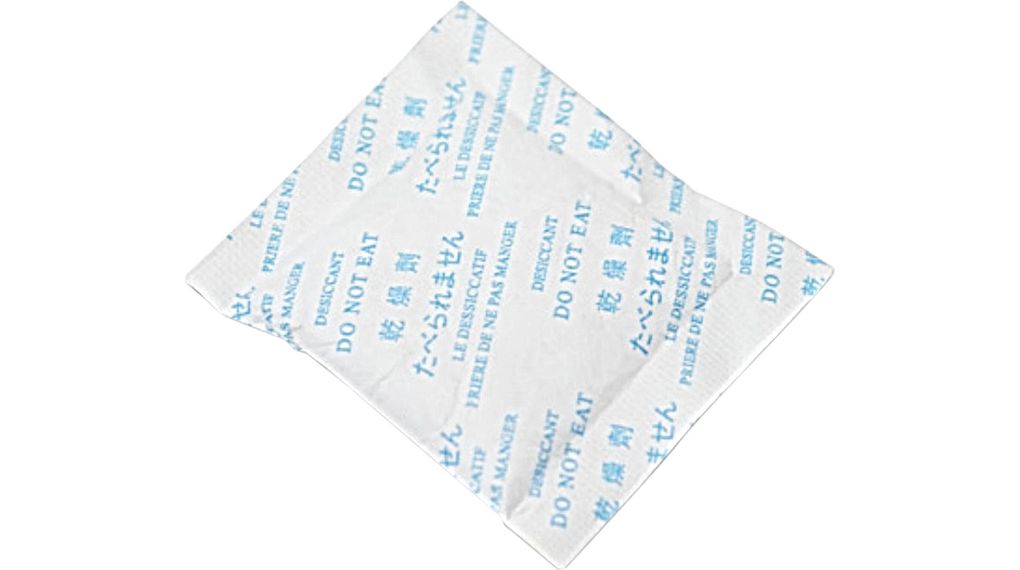 Silica Gel Sachet, 10g, 55 x 80mm, Pack of 100 pieces