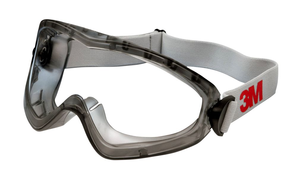 Safety Goggles, 2890 Series, Clear, Polycarbonate (PC)