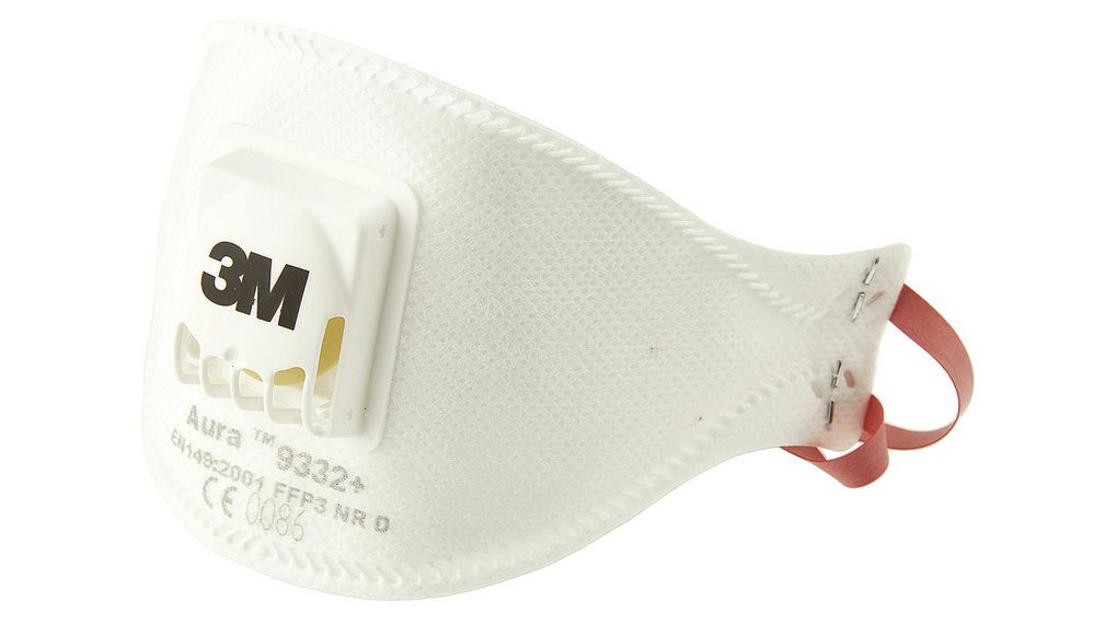 Appareil respiratoire jetables, FFP3, Lot de 10 pièces