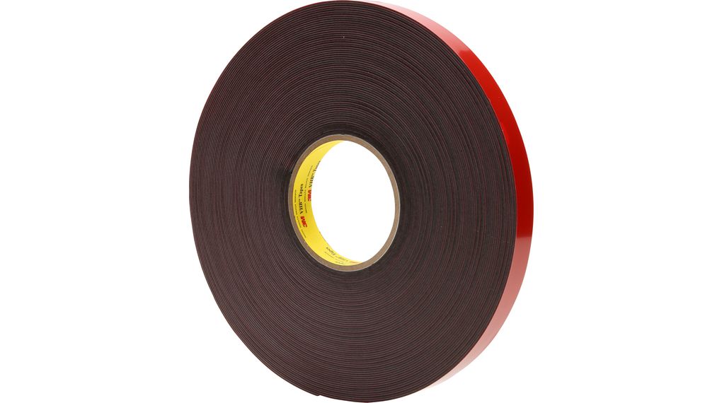 VHB Tape Short Roll, 19mm x 3m, Dark Grey