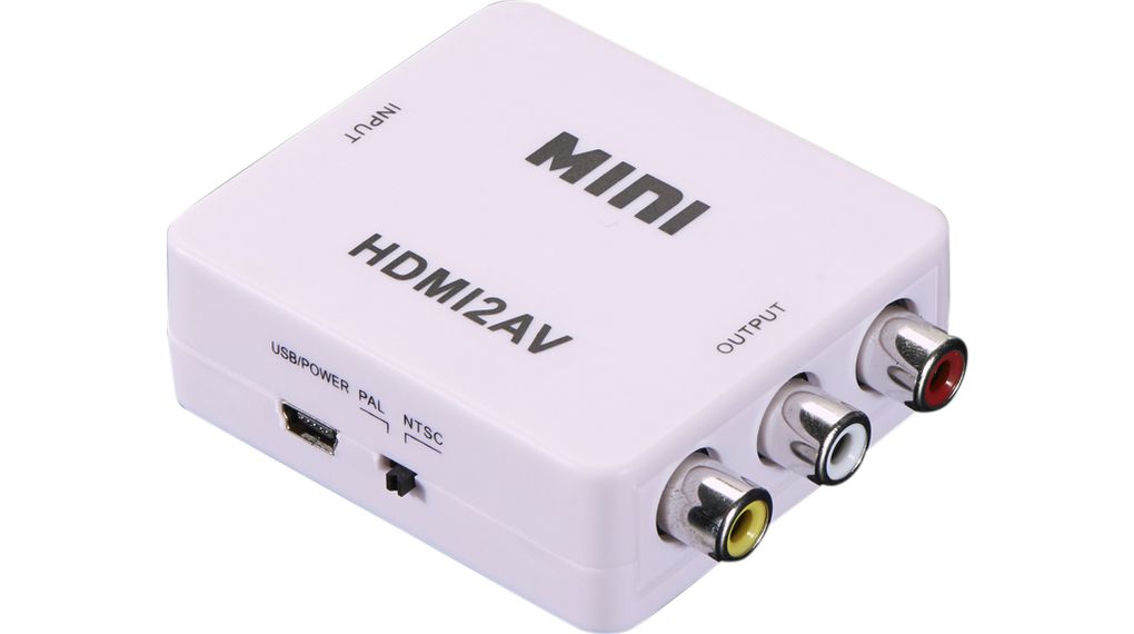 HDMI till RCA ljud-/videoadapter