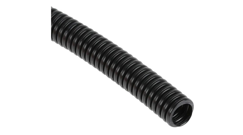 Kabelschlauch, 9.6mm, Polyamid (PA), Schwarz