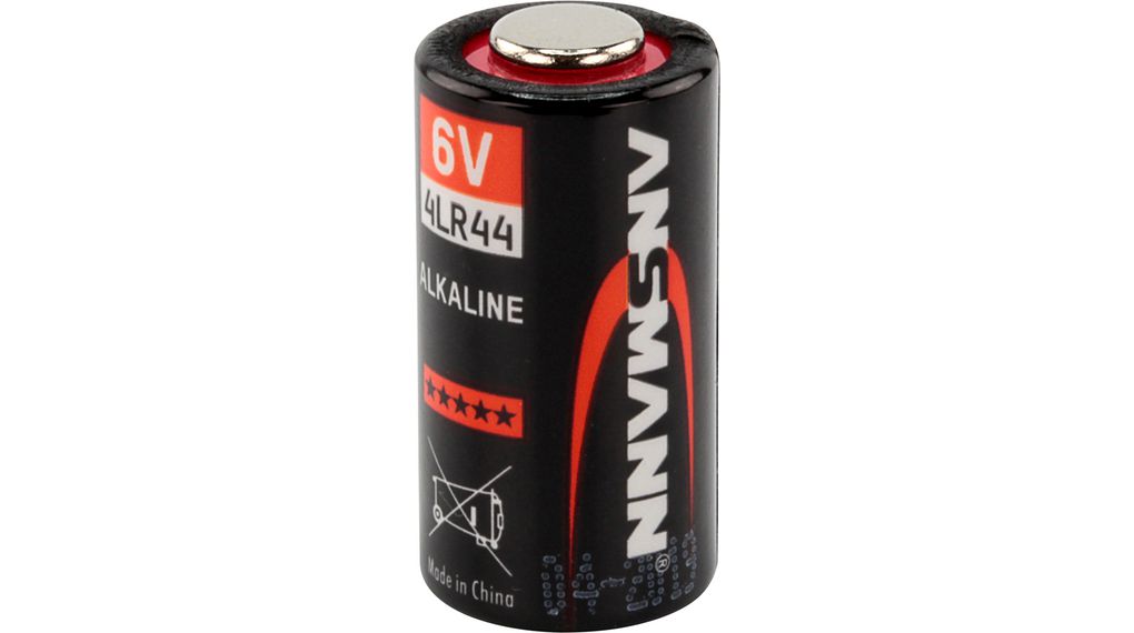 Primary Battery, 6V, 4LR44, Alkaline