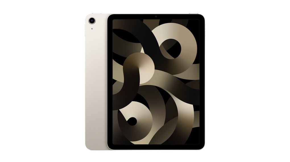 Tablettitietokone, iPad Air 5th Gen, 10.9" (27.7 cm), 256GB Flash, 8GB, Valkoinen