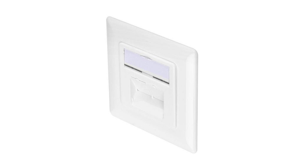 Lot De 50 Coupleurs Keystone RJ45 Femelle/femelle Cat5e - Blanc - Pour Réseau