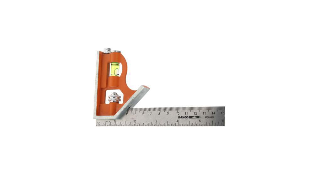 150 mm, 6in Combination Square, Stainless Steel