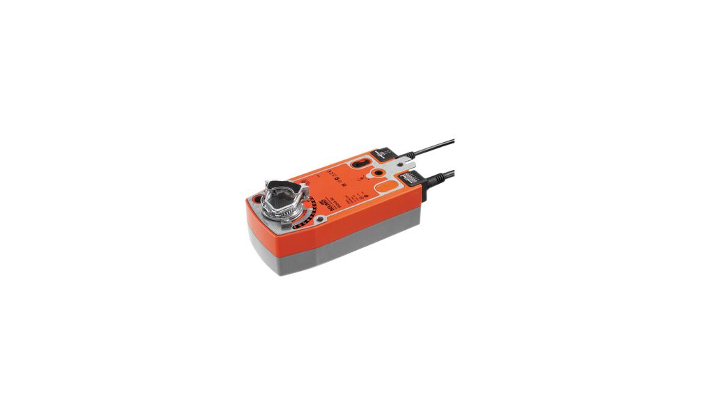 Damper Actuator, 20Nm, 35dBA, 24 ... 240VAC, 24 ... 125VDC, 90°, IP54, 7W