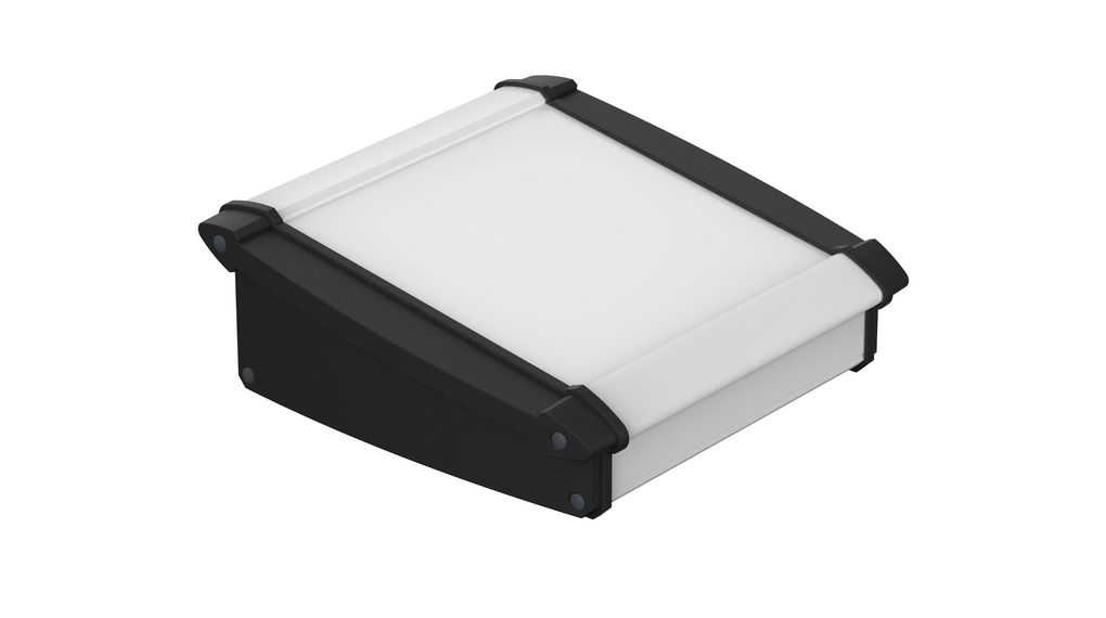 Aluminiumgehäuseprofil Alu-Topline 181.2x150x68.2mm Aluminium Grau IP40