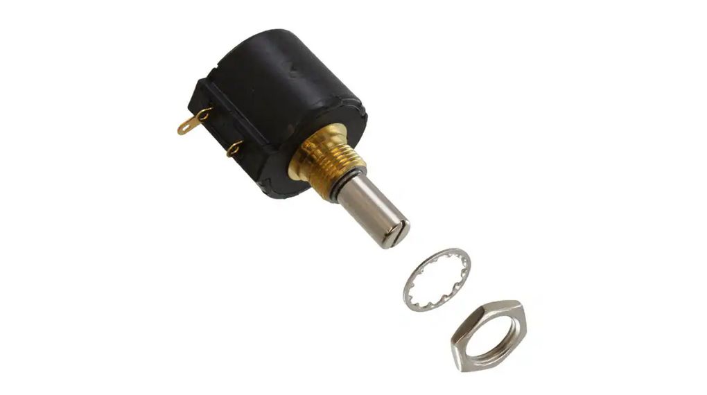 Rotary Potentiometer 1kOhm 2W ±3 % Linear 22.48mm