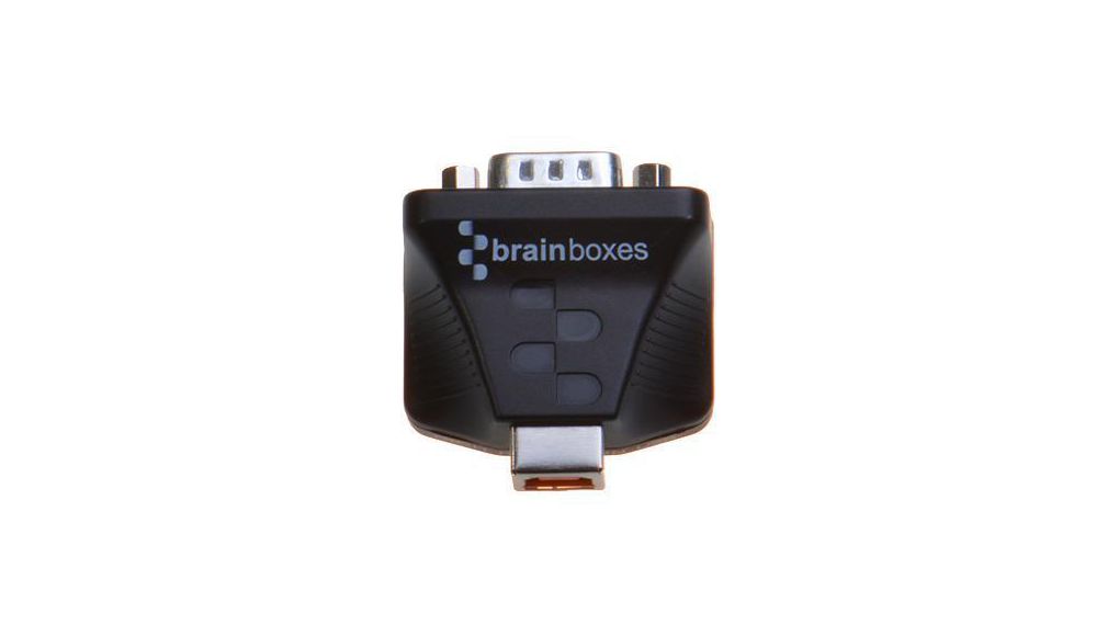 USB till seriell adapter, RS-232, 1 DB9, hane