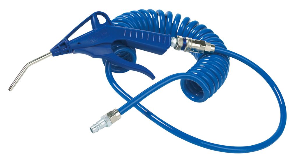 Air Blow Gun with Hose Kit, 1/4 BSP, 10bar