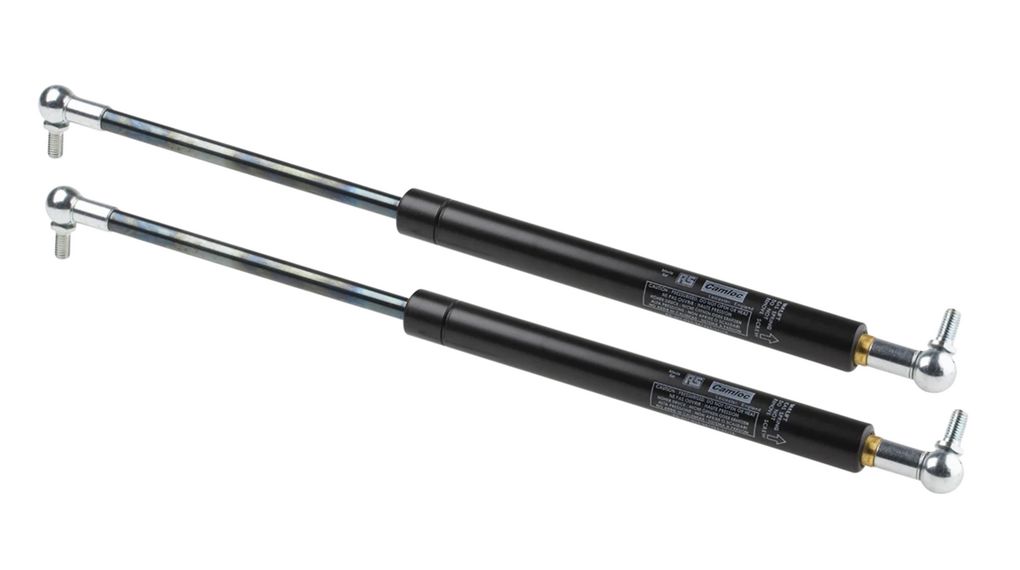 Gas Strut with Ball & Socket Joint, 200 N ... 2.5kN, 480mm