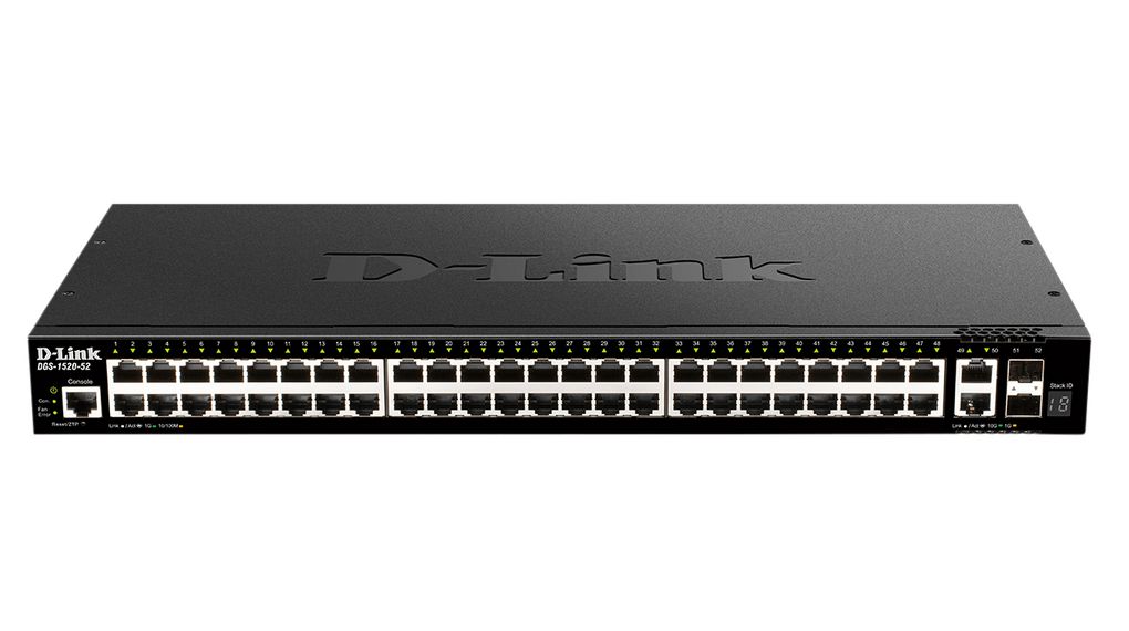 Ethernet Switch, RJ45 Ports 50, 10Gbps, Layer 3 Managed