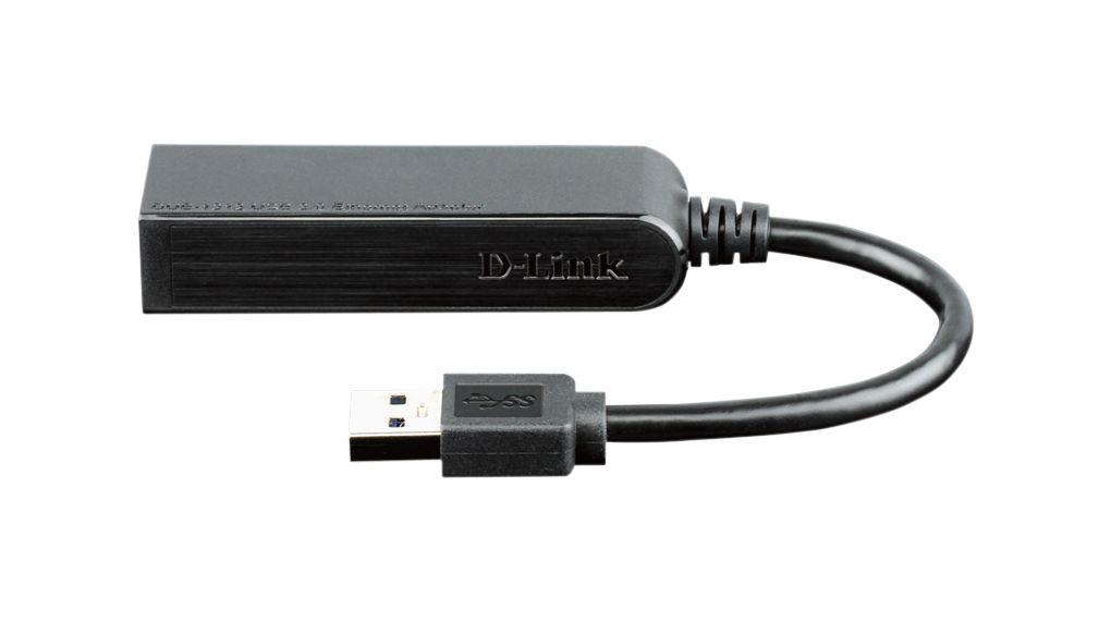 USB-nätverksadapter, 1Gbps, USB-A-kontakt - RJ45-uttag