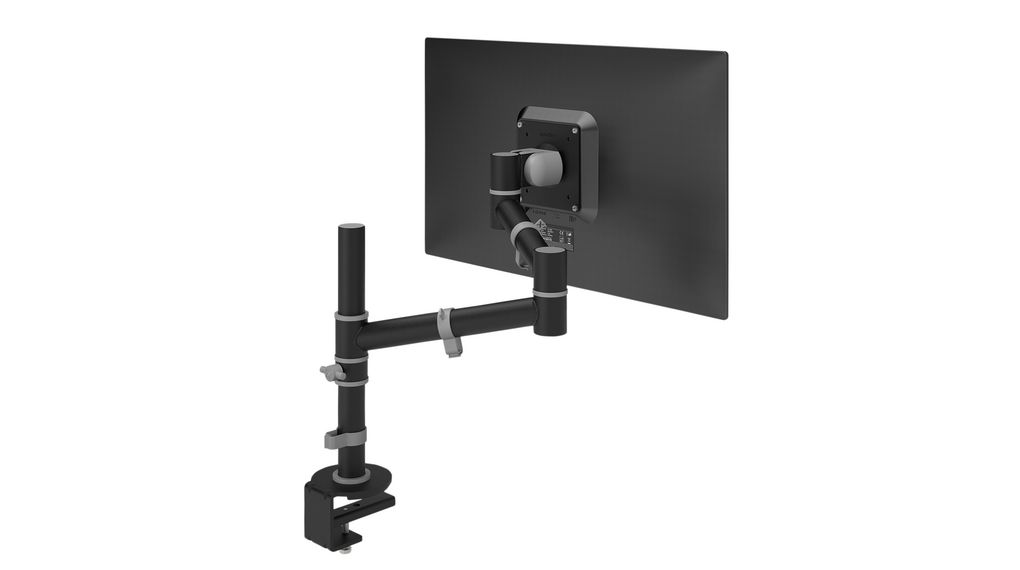 Viewgo Adjustable Monitor Arm 8kg 75x75 / 100x100 Black