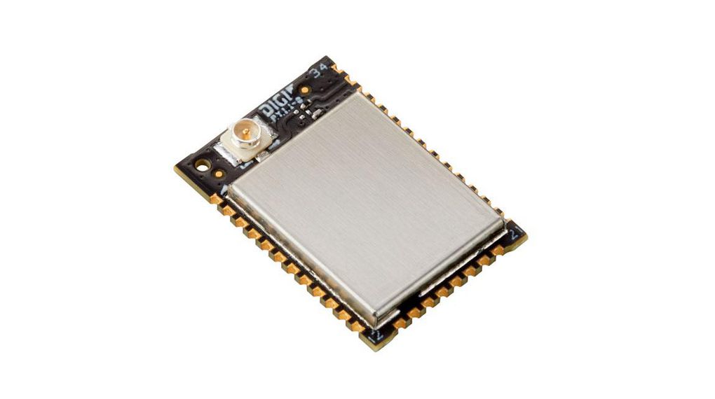 Moduł ZigBee, mikroformat, 2.4GHz, U.FL, SMD, ZigBee / DigiMesh / 802.15.4 / BLE