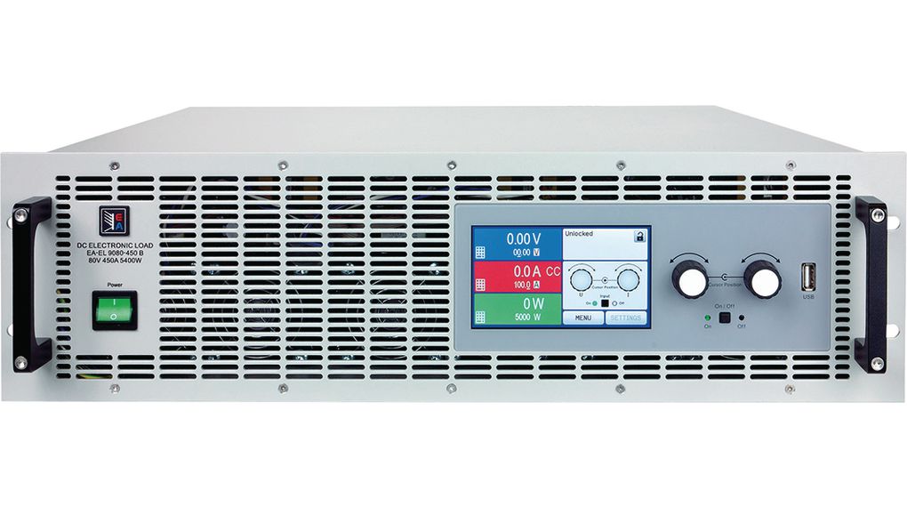 Electronic DC Load, Programmable, 80V, 340A, 2.4kW