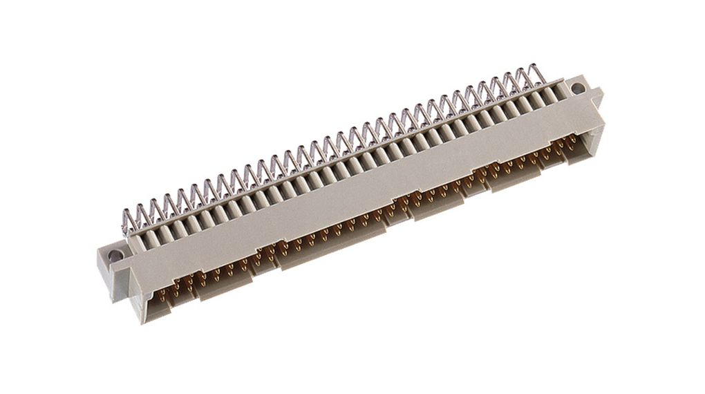 Steckverbinder, DIN 41612, 3 mm, Stecker, Rechter Winkel, Typ C, Pole - 96