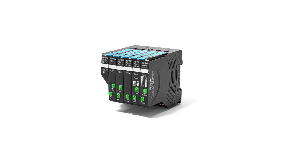 Thermal Circuit Breaker - EM12-T 24V Voltage Rating DIN Rail Mount, 40A Current Rating