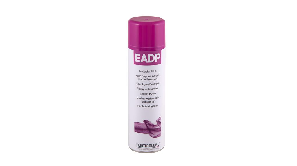 EADP400, Electrolube Spray antipolvere a gas/aria 400ml Trasparente