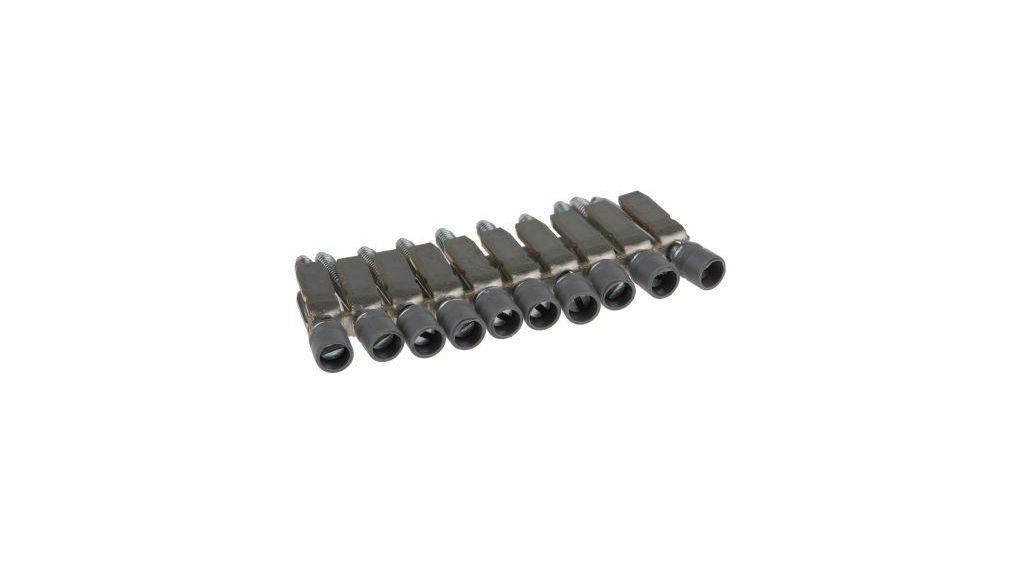 BJMI Series Jumper Bar for Use with DIN Rail Terminal Blocks