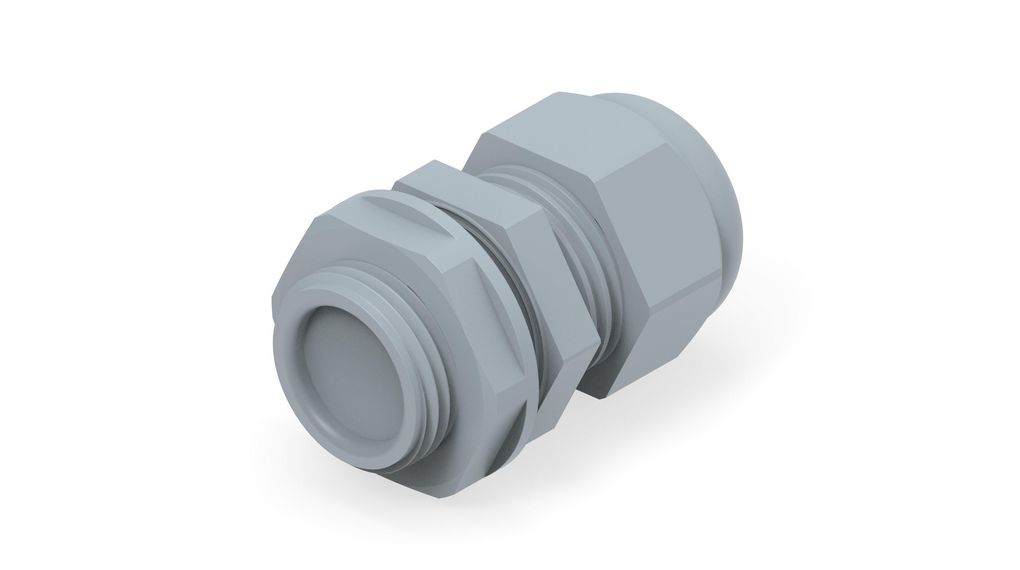 Wartels, 6 ... 12.1mm, M20 x 1.5, Polyamide 6, Grijs, 50 ST