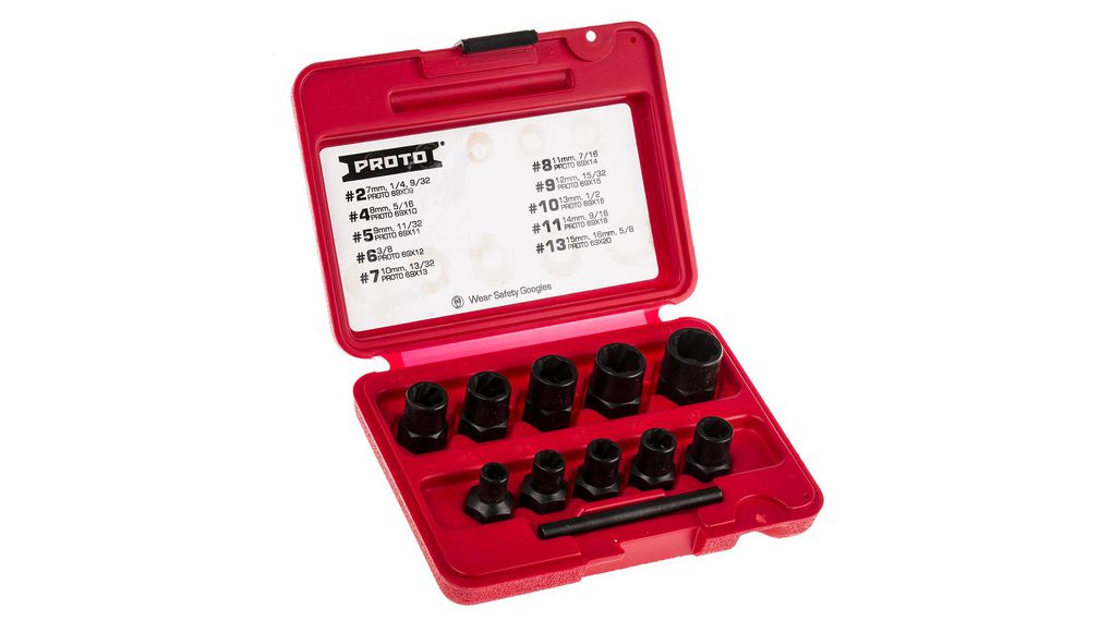 Stanley Proto 10 piece Screw Extractor
