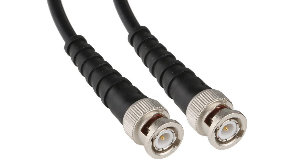 Telegartner Male BNC to Male BNC, 5m, RG58 Coaxial, Terminated50 Ohm