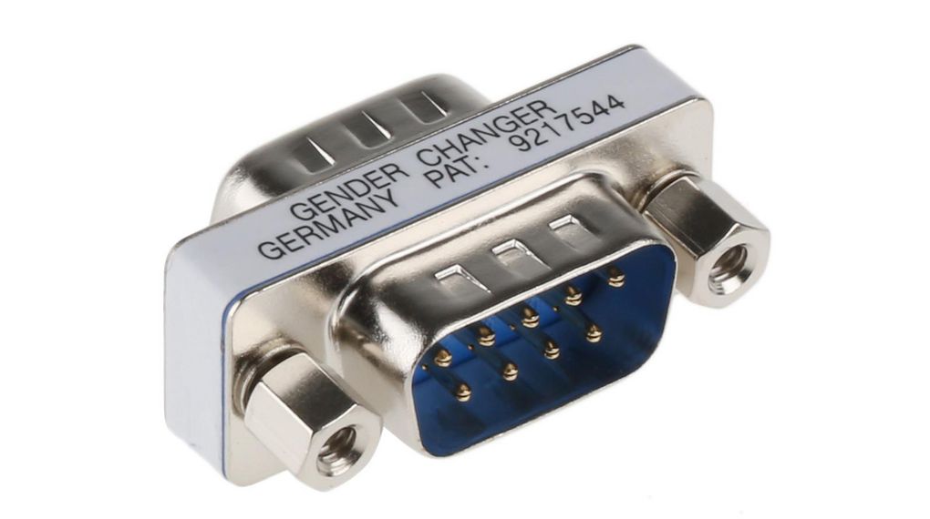 Adapter D-Sub, Wtyk 9-stykowy D-Sub - Wtyk 9-stykowy D-Sub