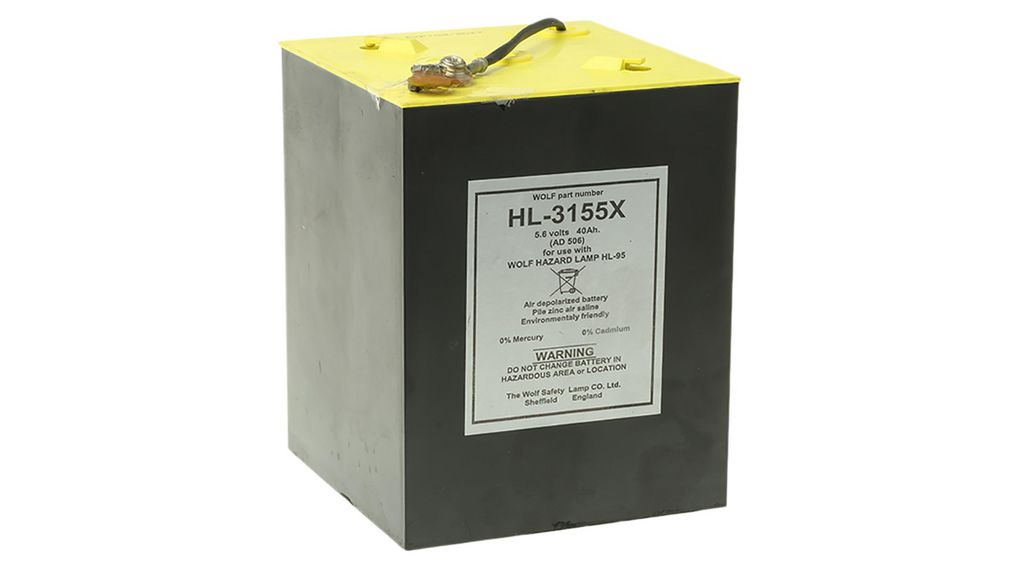 Wolf Safety Battery, 40Ah Capacity