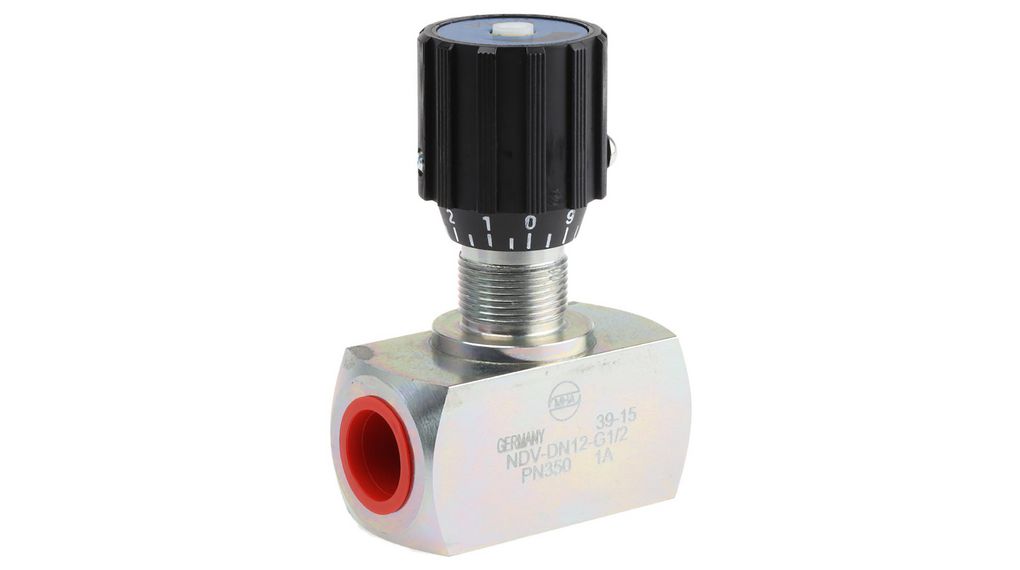 Inline Mounting Hydraulic Flow Control Valve, G 1/2, 350bar, 140L/min